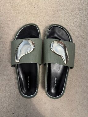 Tory Burch platform slide